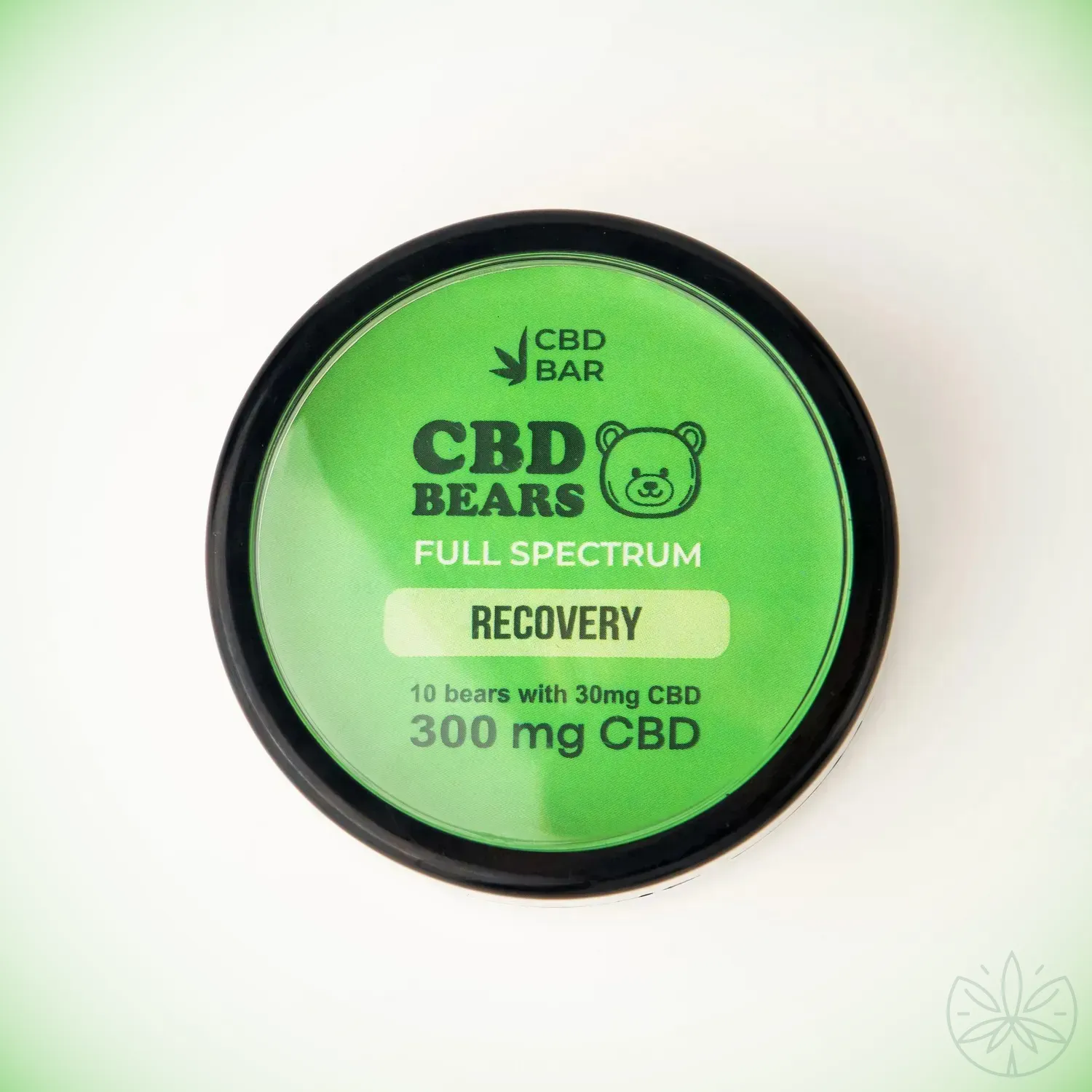 CBD Full Spectrum желейні ведмедики "Recovery", 300 мг КБД, яблуко, 10 шт