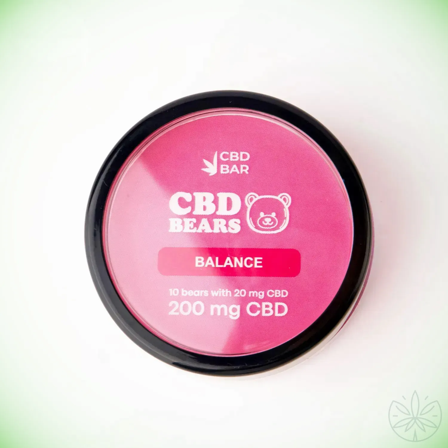CBD Желейні ведмедики Balance, 200мг КБД, полуниця, 10 шт